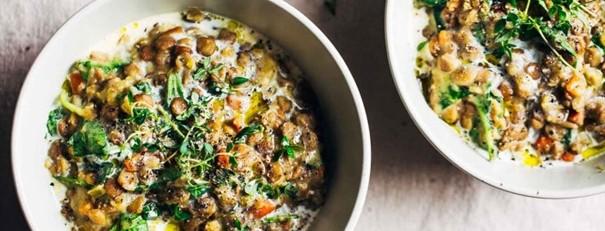 One Pot de Lentilles et Epinards 